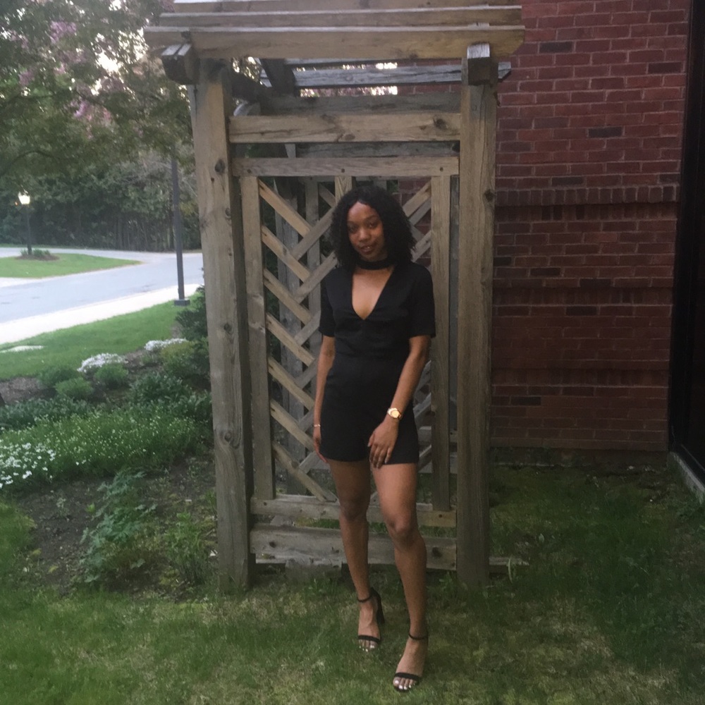 ASOS Black Romper